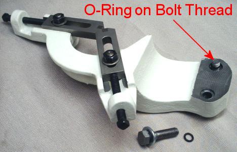 O-Ring holds bolt
