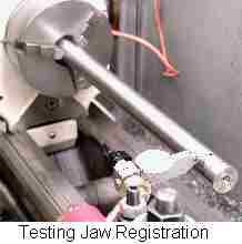 Testing jaw registrationj