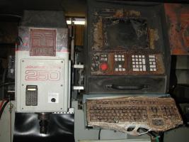 Lathe after fire