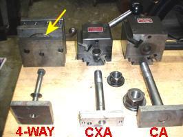Base Footprint of 4-Way, CXA and CA
