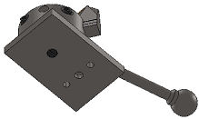 Bottom of carbide insert ball turner