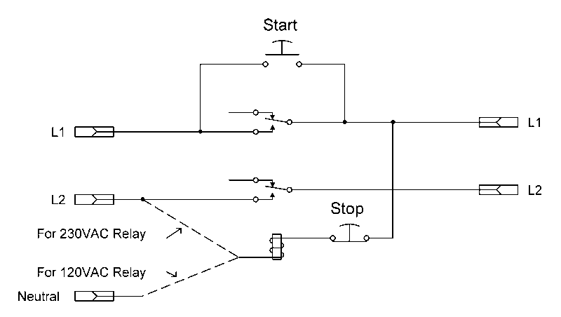 Schematic of Simple Starter